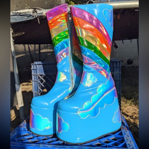 Heavenly Horizon Platform Boots Club Exx Dolls Kill - Picture 2 of 4